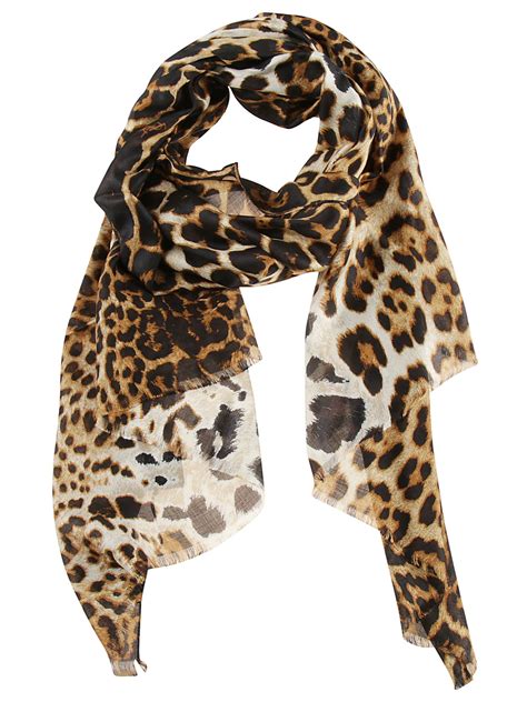 ysl leopard scarf replica|Saint Laurent Scarves .